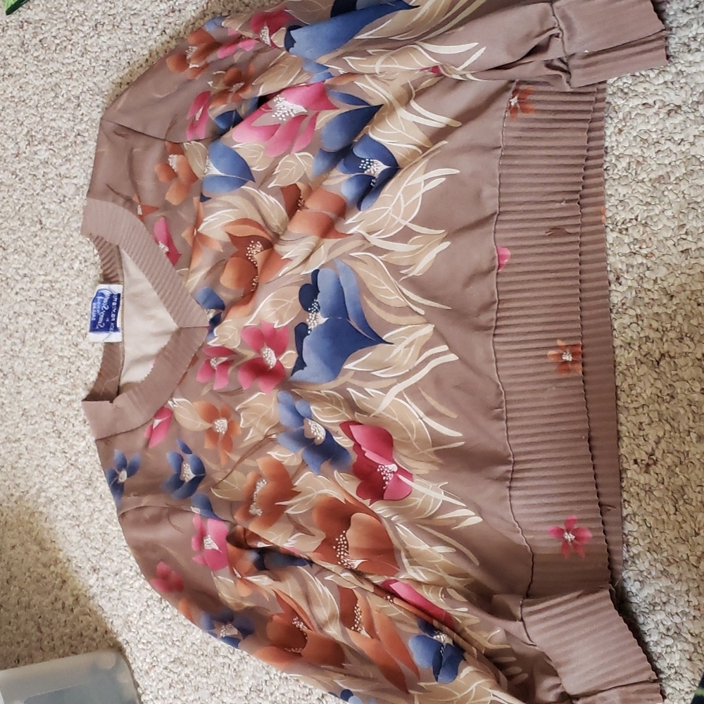 Vintage silk shirt womens